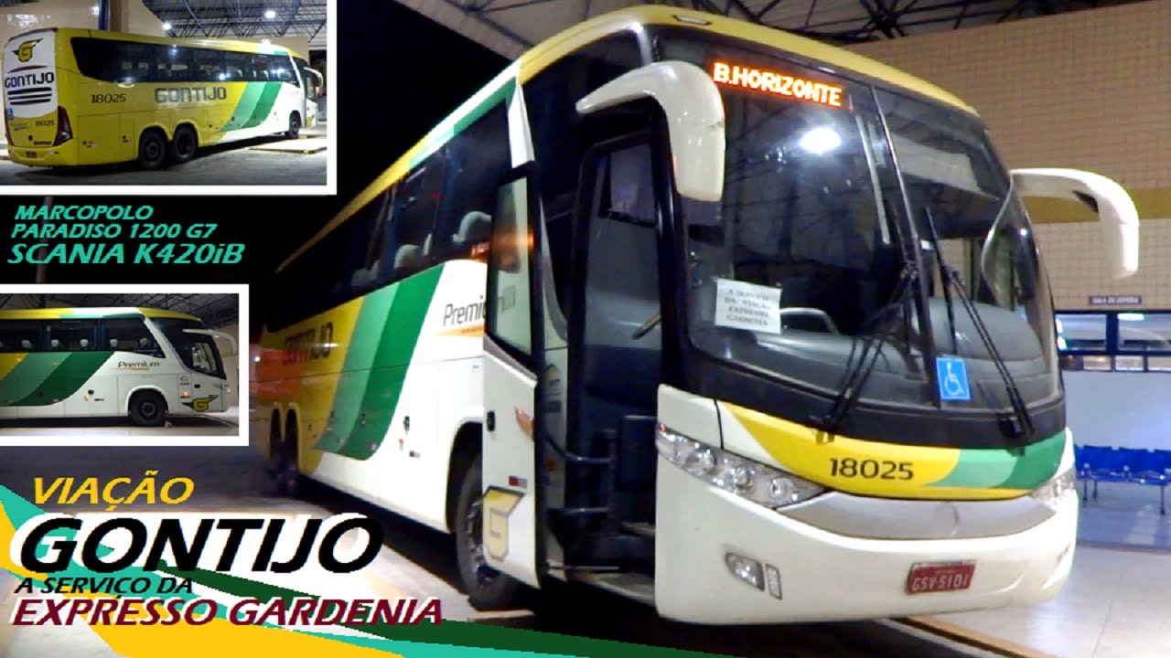 VIAÇÃO GONTIJO a serviço da EXPRESSO GARDENIA na linha: Itajubá MG x Belo Horizonte MG. NOVIDADE!!!