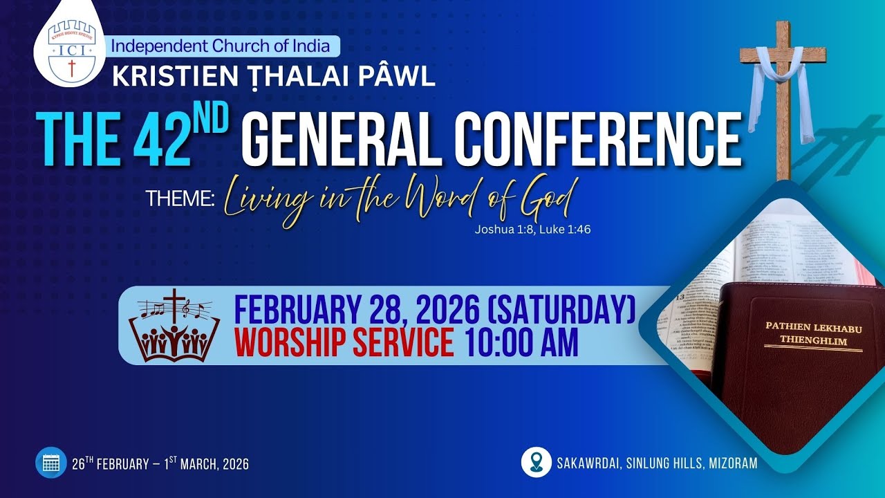 FEBRUARY 28, 2026 (SATURDAY) WORSHIP SERVICE | 42nd Sakawrdai 2026