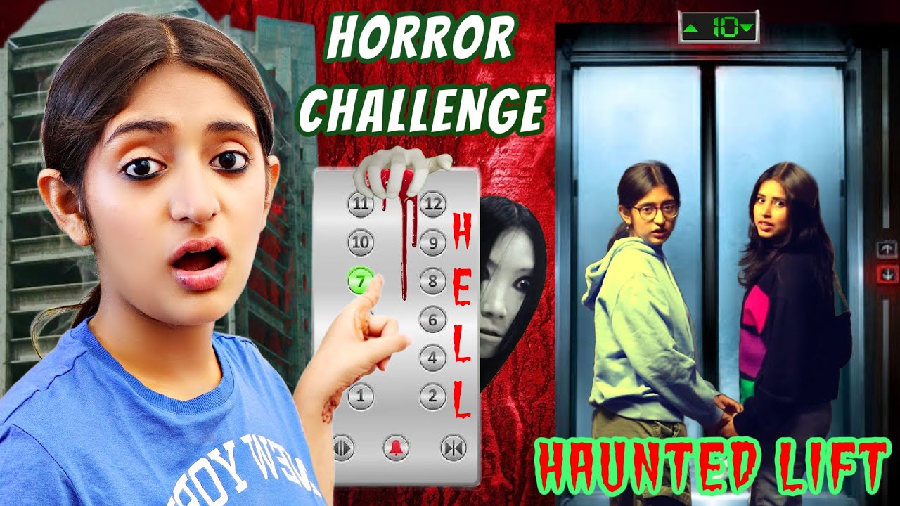 Overnight Horror Challenge💀 * Elevator Ritual at 3 AM | MyMissAnand