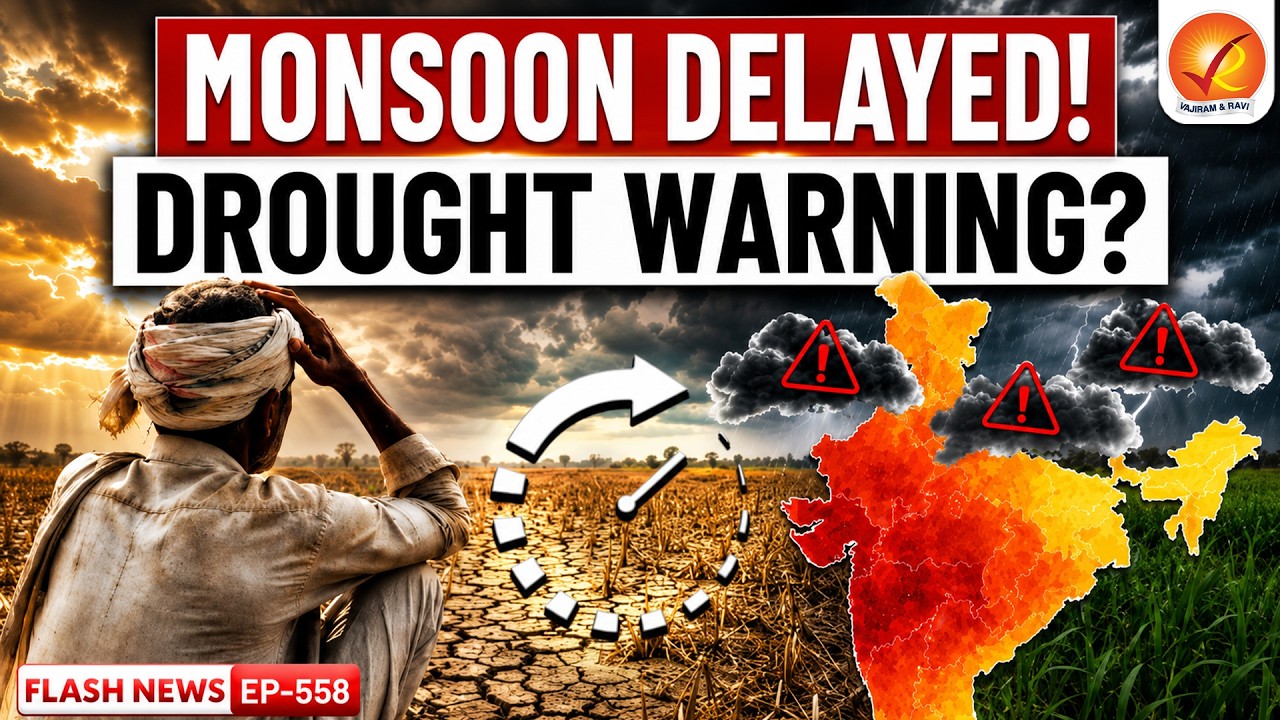 India's Monsoon Disappeared! | 41% Rainfall Deficit! | What Stalled India's Monsoon?