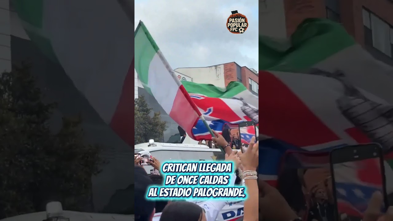Critican llegada de Once Caldas al estadio Palogrande; &iquest;Dayro Moreno ya estaba celebrando?