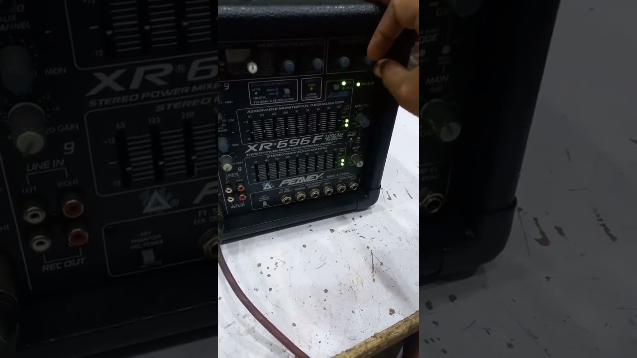 Peavey Mixer 696F Testing  | Price in Pakistan | Islamabad Sound