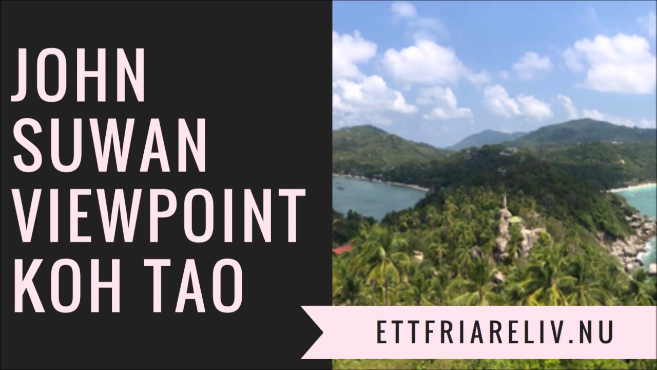 John Suwan Rock Viewpoint Koh Tao