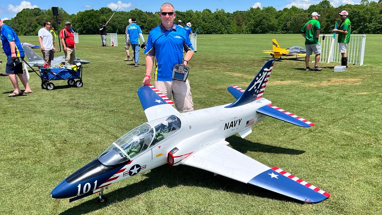 Joe Nall 2025 Day 5: Plane Fun RC EXCLUSIVE!!! Horizon Hobby BAE Hawk Turbine Jet