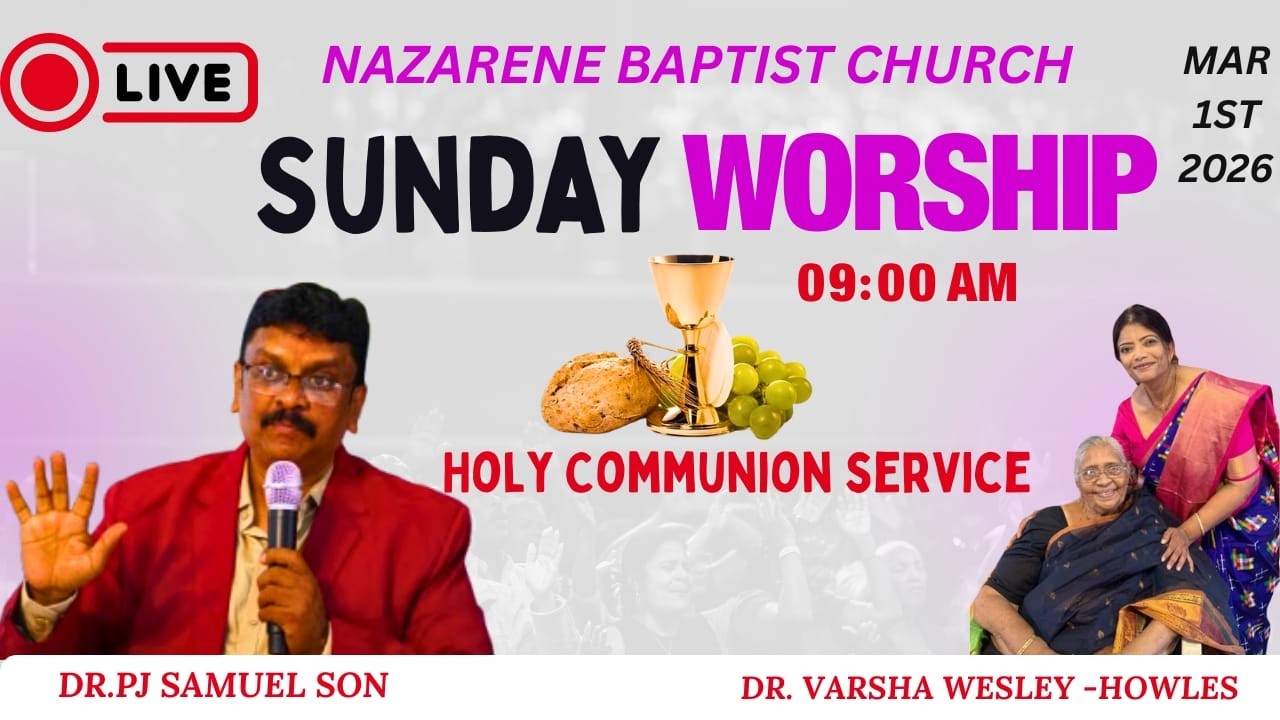 NAZARENE BAPTIST CHURCH ONGOLE OFFICIAL Live Stream