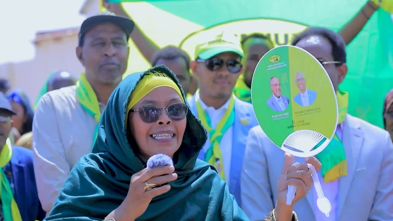 Masuulyiinta Ka tirsan Xisbiga KULMIYE ayaa Deegaanka Xagal si wayn loogu soo dhoweeeyey.