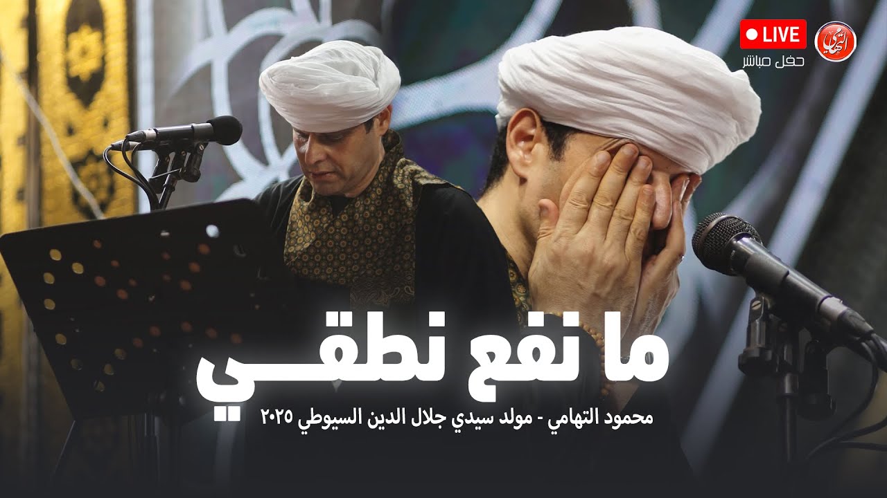 ما نفع نطقي - محمود التهامي - مولد سيدي جلال الدين السيوطي ٢٠٢٥