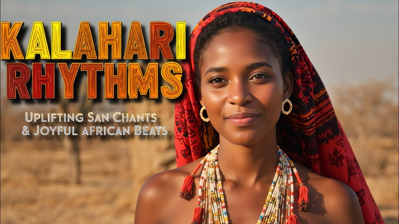 Kalahari Sun Celebration ☀️ Joyful San Bushman Chants & Uplifting African Rhythms 528Hz