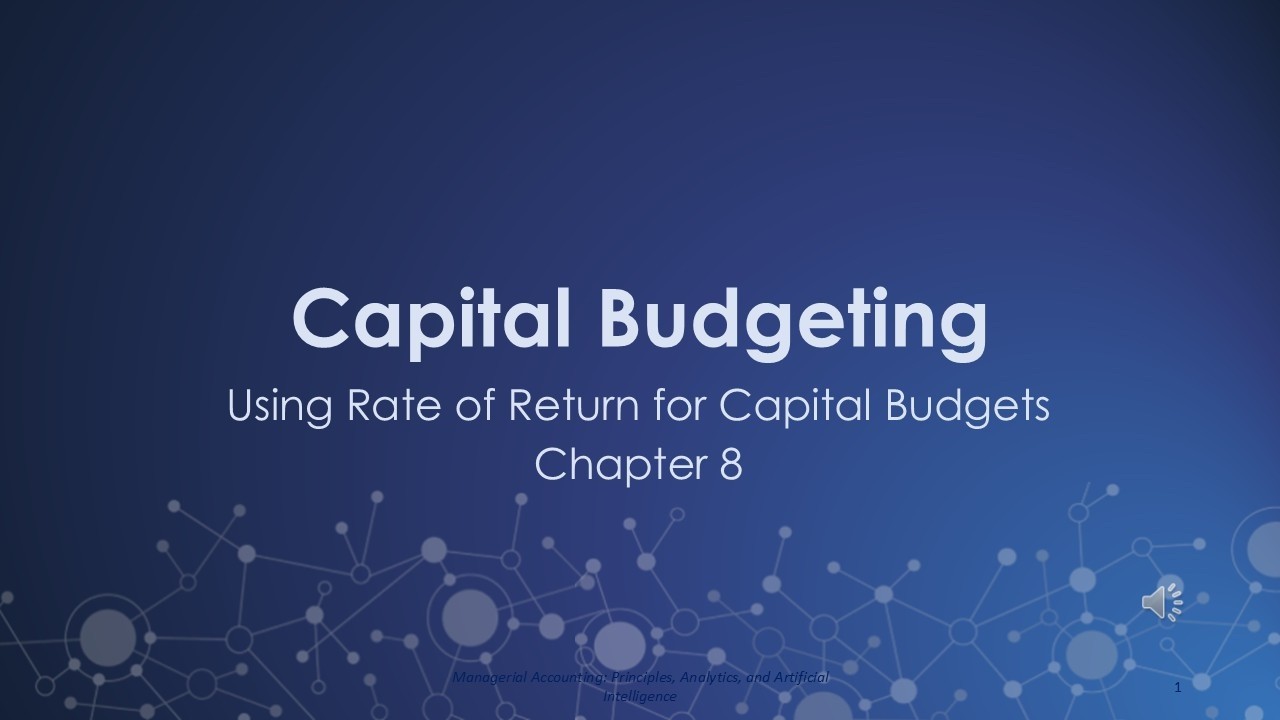 Average Rate of Return (ARR) Method Explained | Capital Budgeting (Chapter 8, LO 8.2)