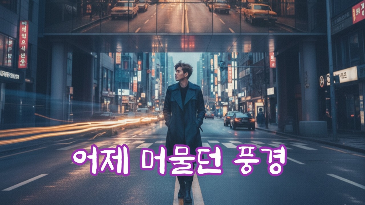 어제 머물던 풍경