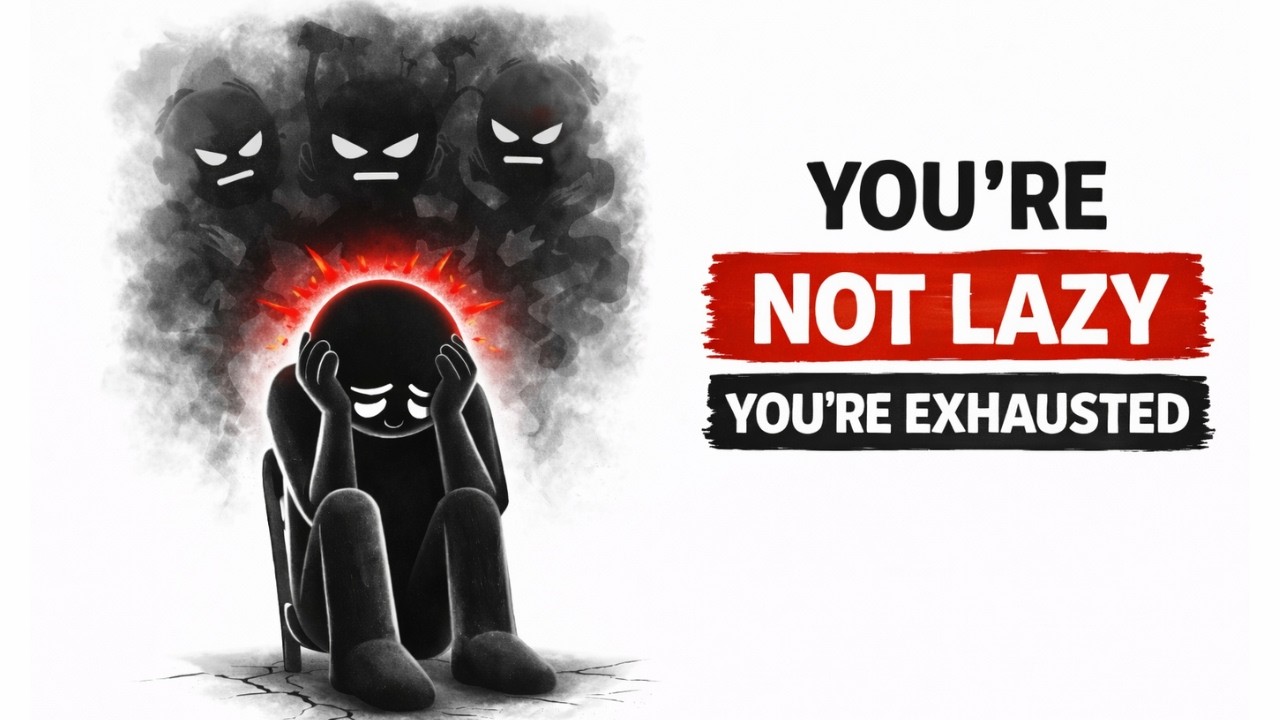 Why You Feel Exhausted Even When You Did Nothing (Psychology Explained)