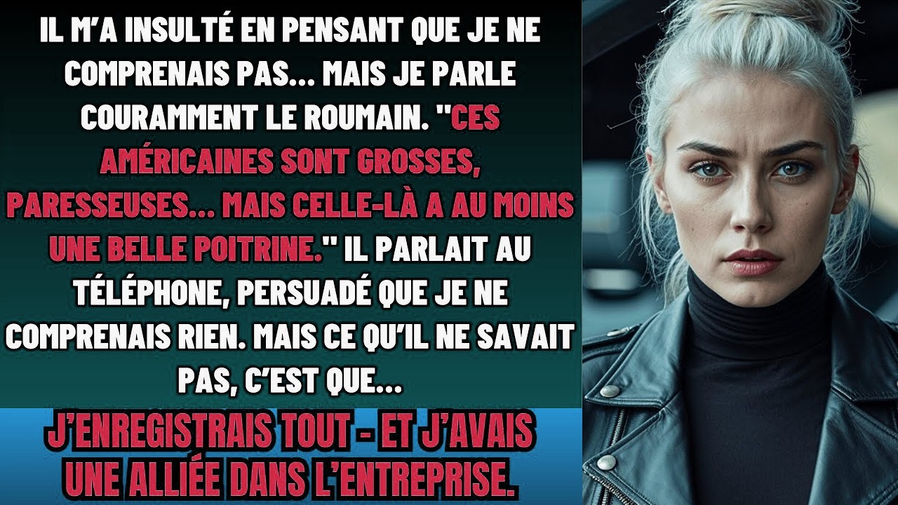 LE CHAUFFEUR M’A INSULTÉ EN ROUMAIN,...
