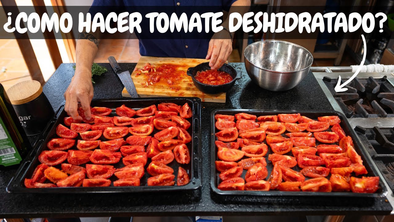 Cómo hacer tomates deshidratados, fácil y rico | Abelca