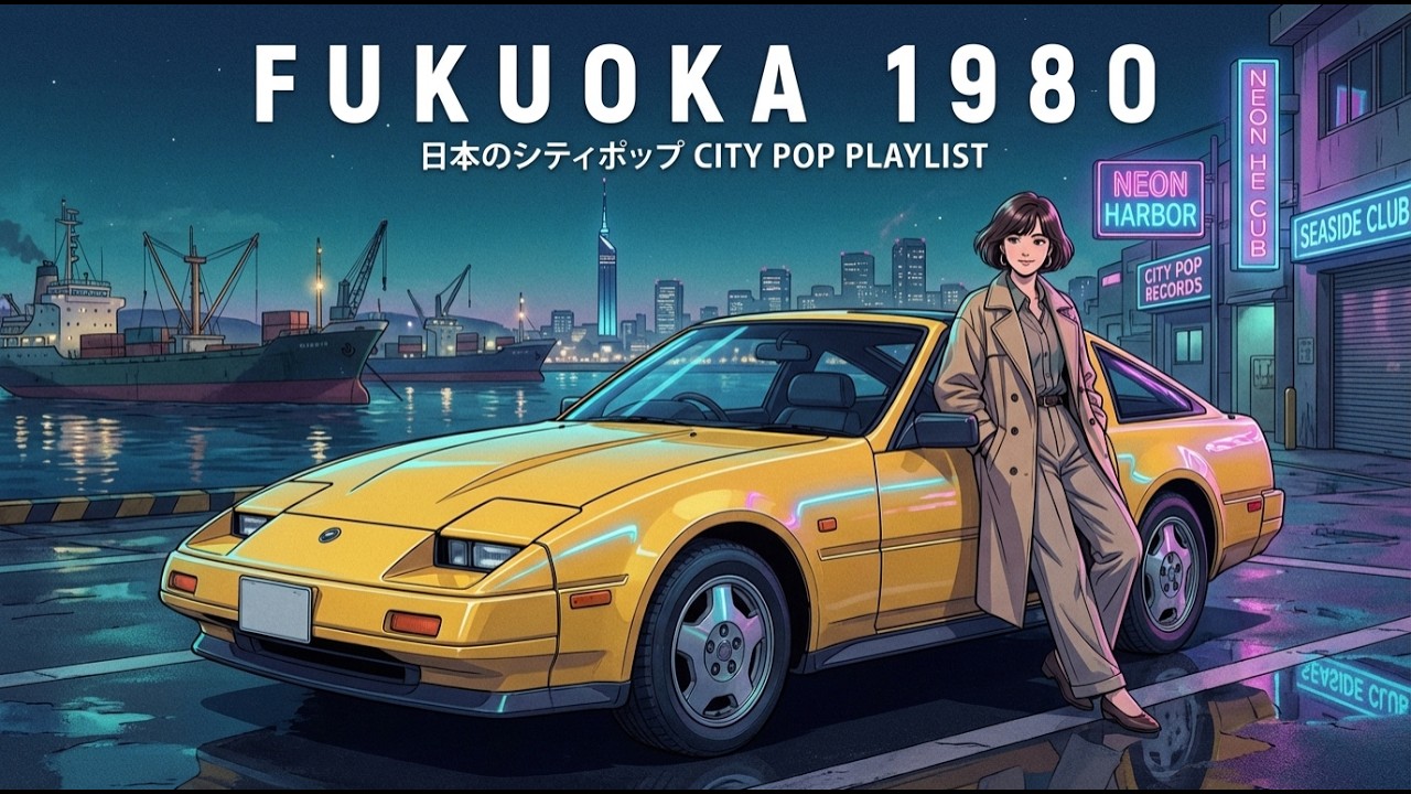 福岡  F U K U O K A  1 9 8 0 - 日本のシティポップ 80’S JAPANESE CITY POP🎵