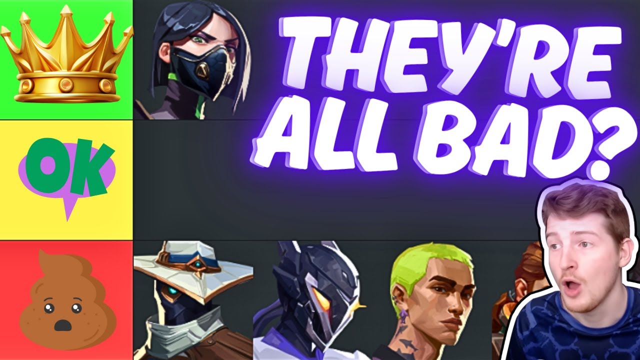 The EVERYONE GOT NERFED Agent Tier List!