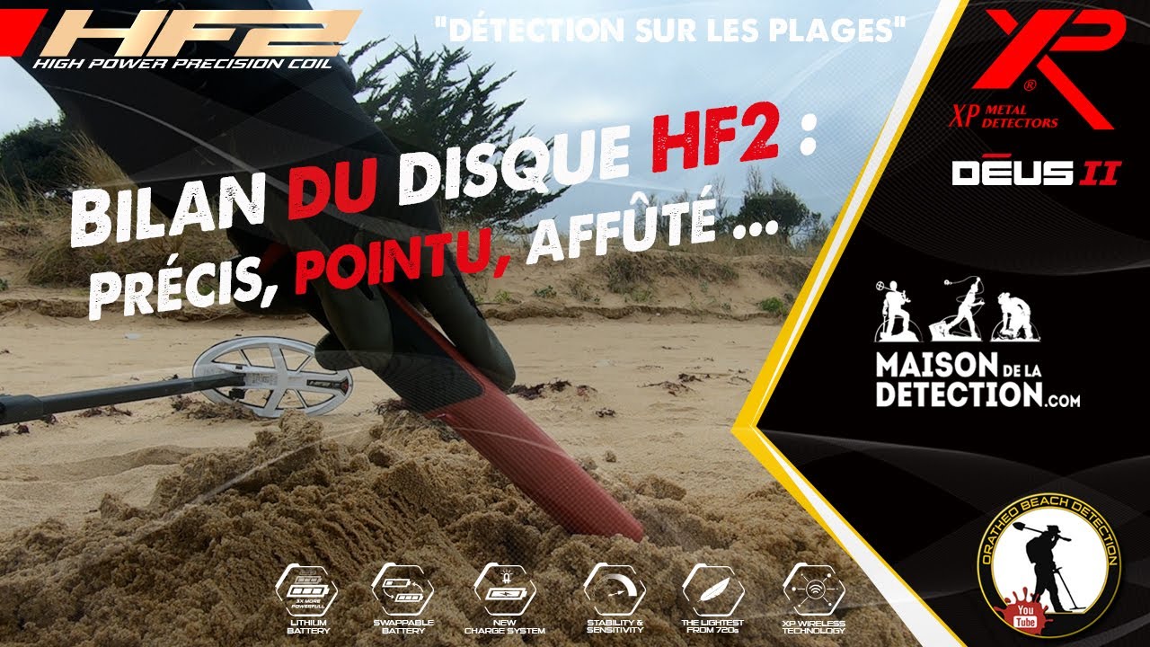 Sortie d&eacute;tection plage et Bilan du disque HF2 : Pr&eacute;cis, pointu,&nbsp;aff&ucirc;t&eacute; ...