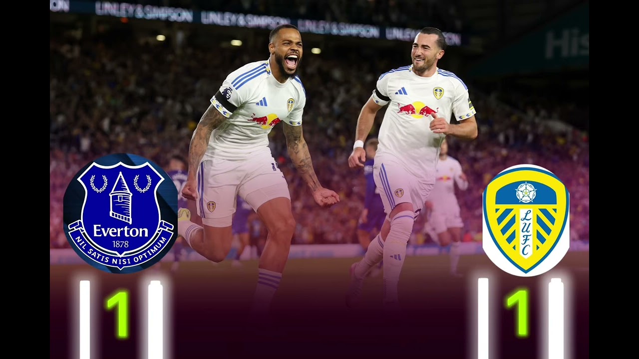Barry’s Equaliser Rescues Point for Everton vs Leeds