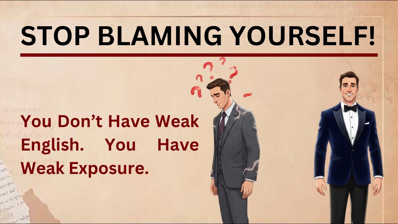 You Don’t Have Weak English. You Have Weak Exposure.