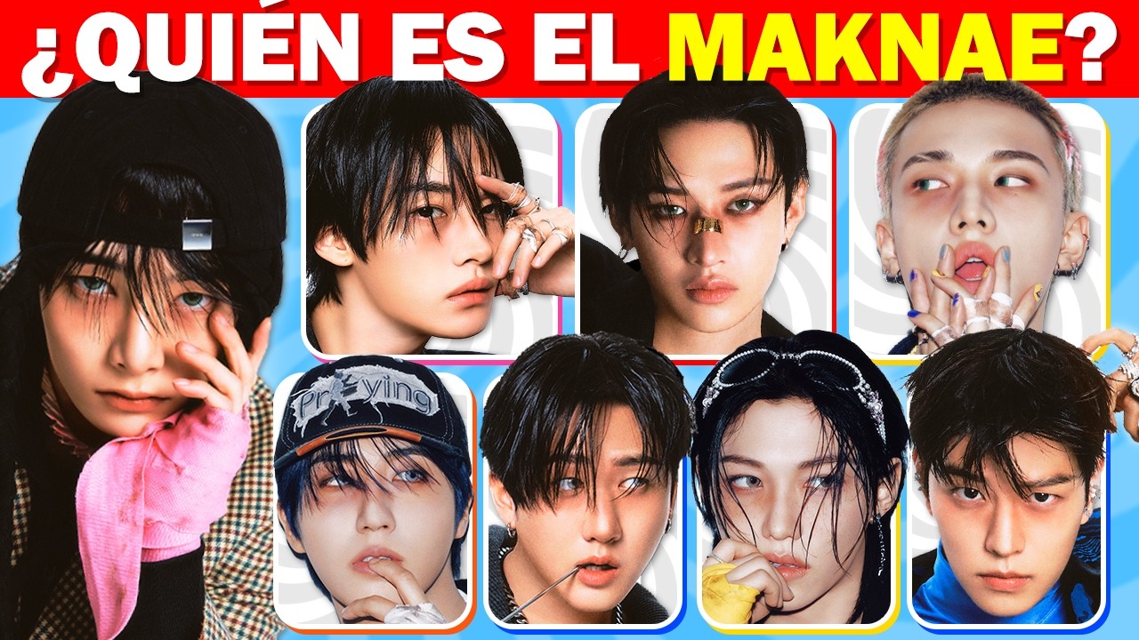 ¿Cuánto sabes de KPOP? ADIVINA el LÍDER y MAKNAE de cada GRUPO - Quiz K-POP 2026