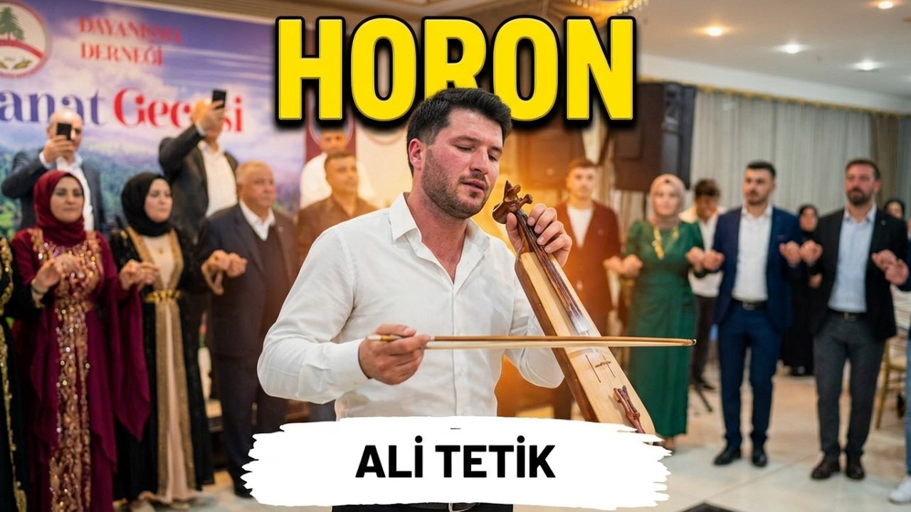 Ali TETİK (4K) HORON Sinlice Köyü Dayanışma Gecesi 2026