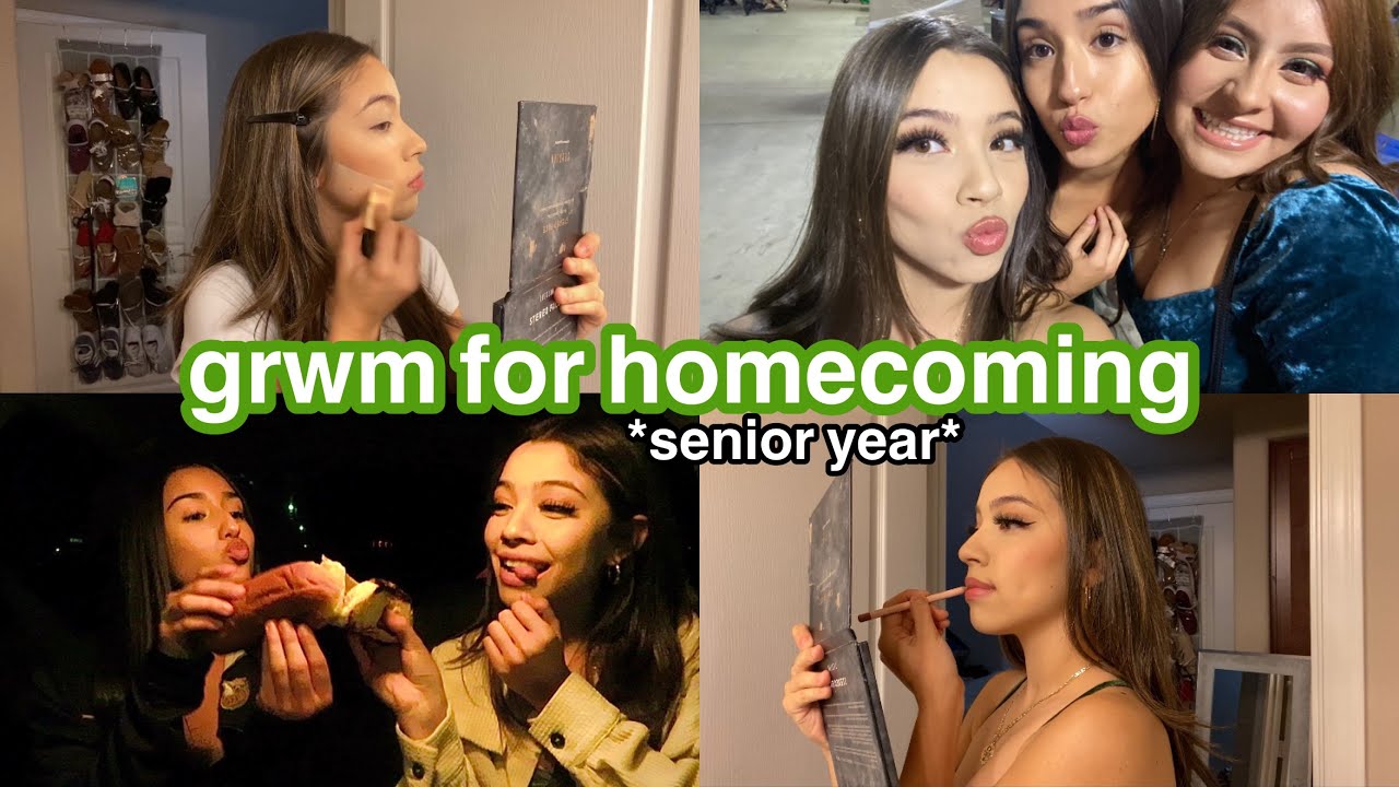 GRWM FOR HOMECOMING (+vlog)