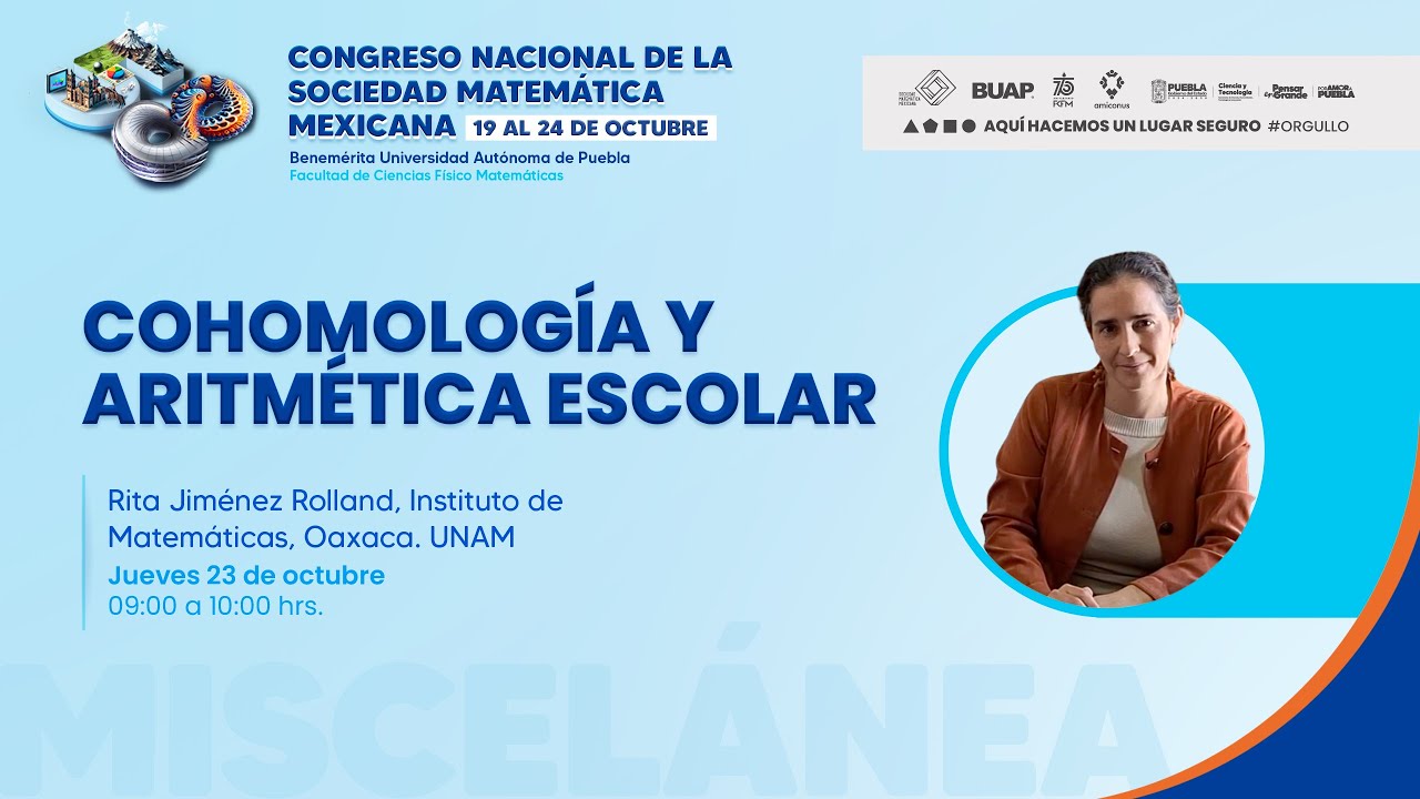 58CNSMM | Miscelánea Matemática "Cohomología y aritmética escolar".