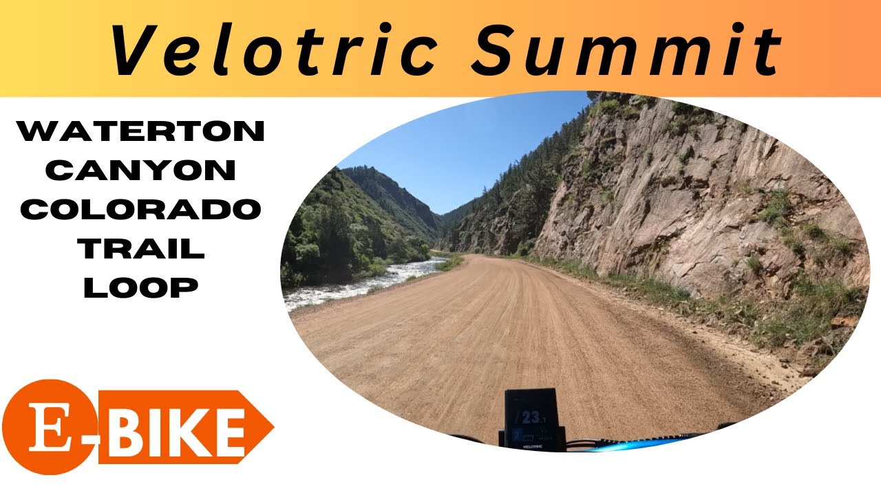 Riding the Waterton Canyon and Colorado trail 30 mile loop