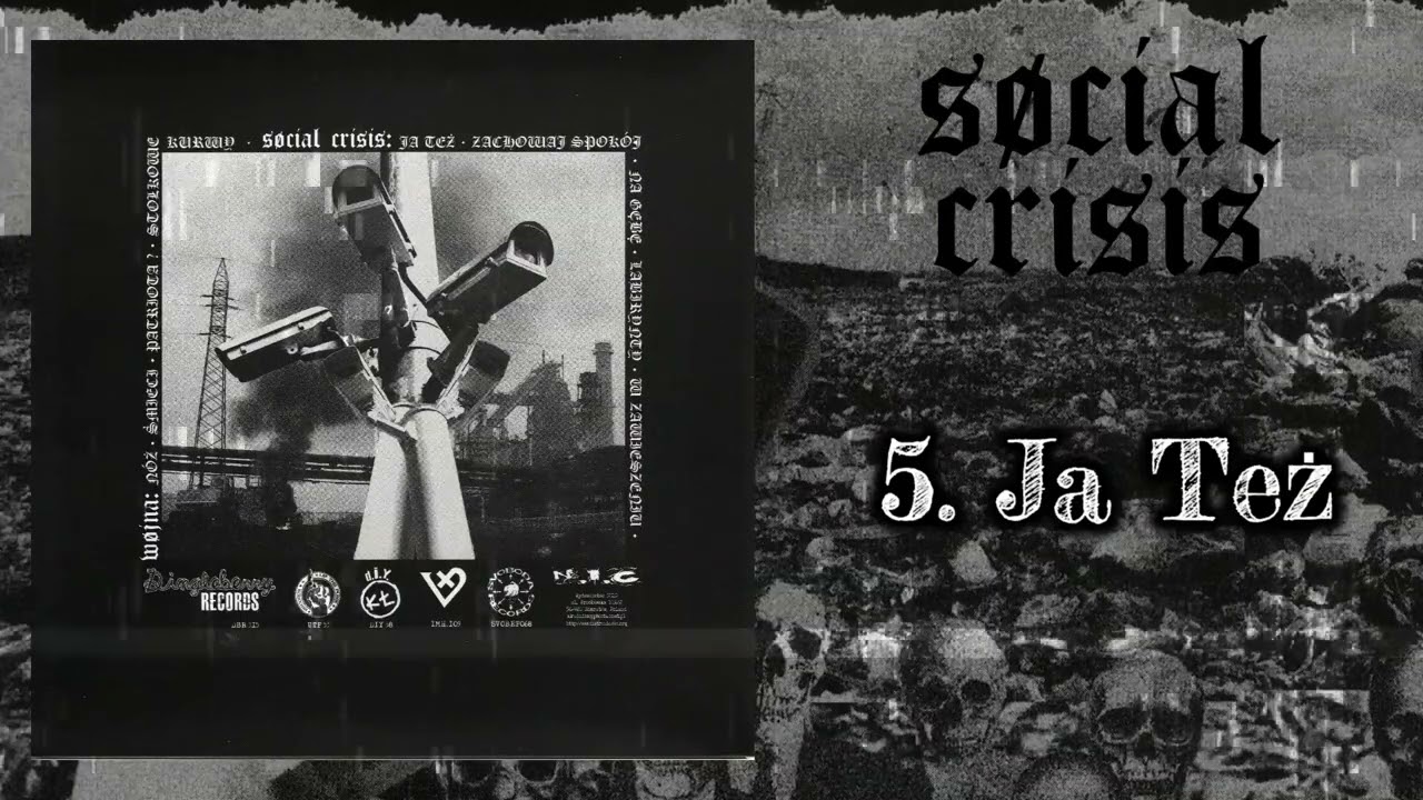 Wojna / Social Crisis - S/T [2018 Crust Punk]