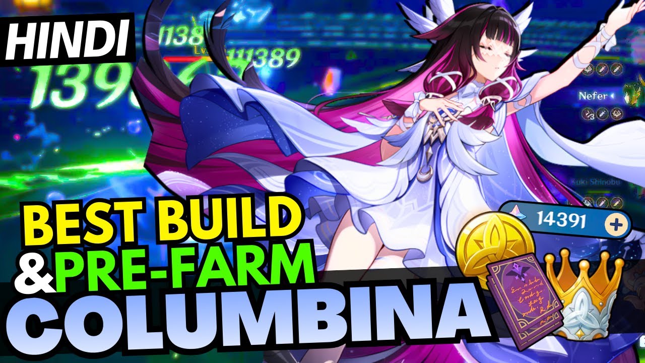 Prepare FOR COLUMBINA! Best Columbina Build - Artifacts & Weapons (Day 1) Genshin Impact 6.3