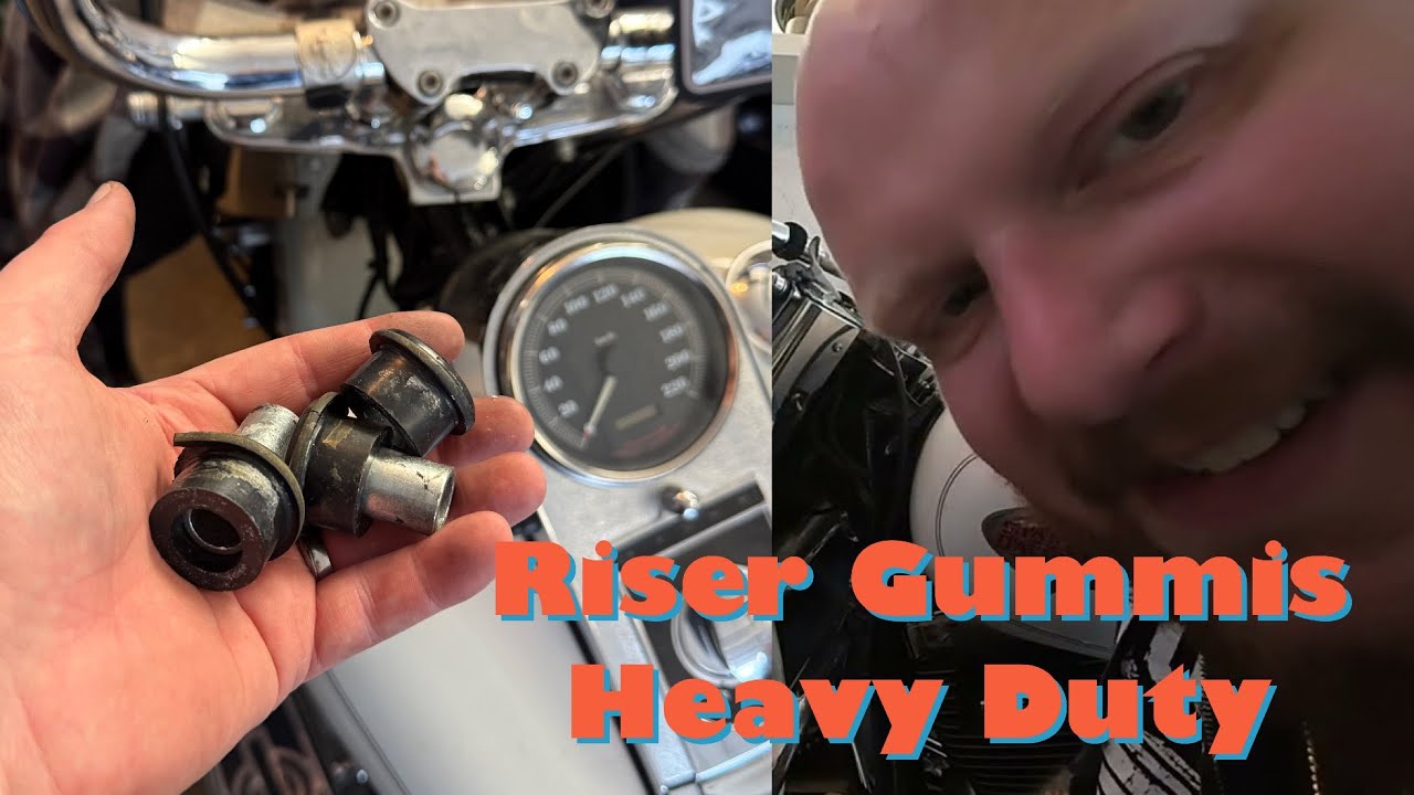 Harley Davidson Heritage Softail Lenker Dämpfer wechseln | Heavy Duty |   
