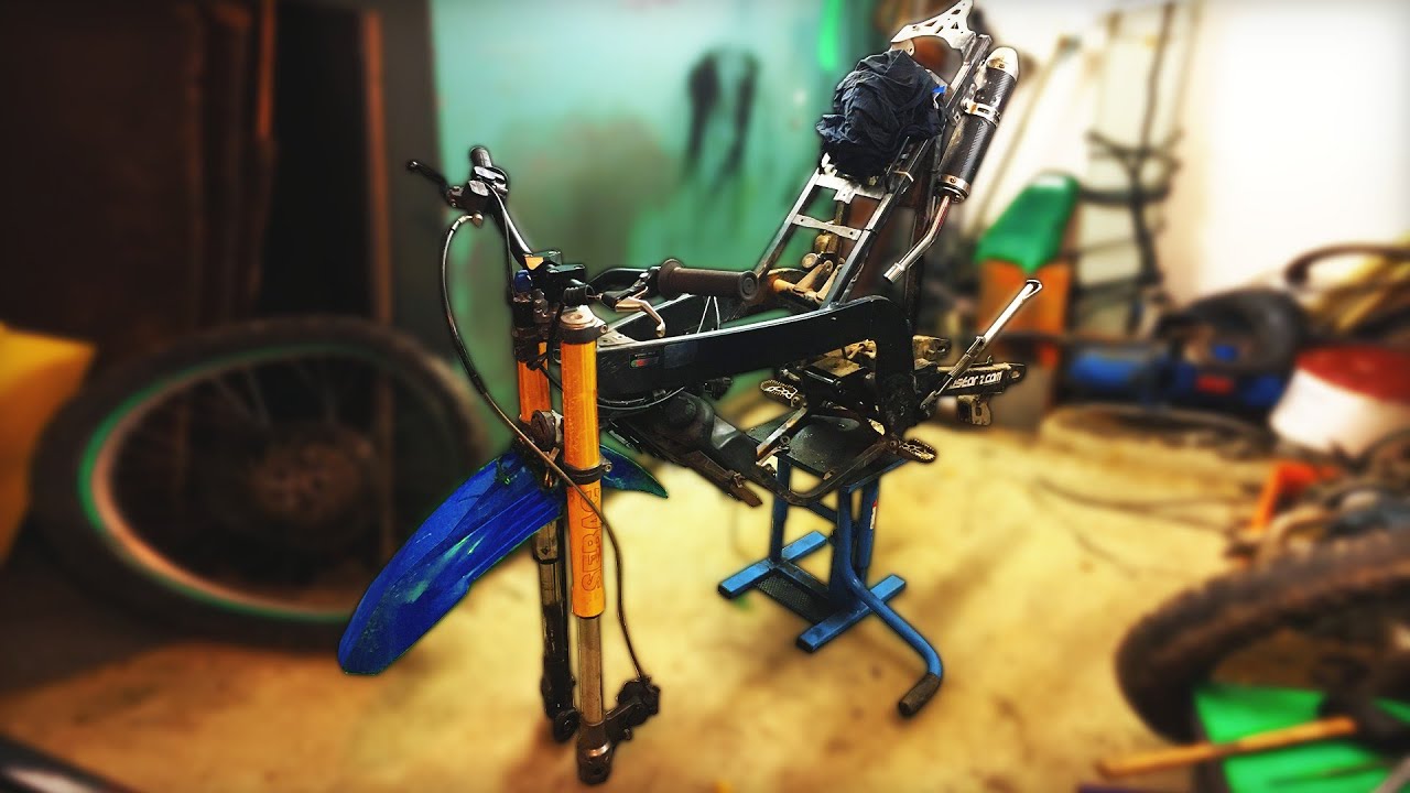 Disassembling the rest of my 50cc Dirtbike | Rieju MRX Build Ep 5