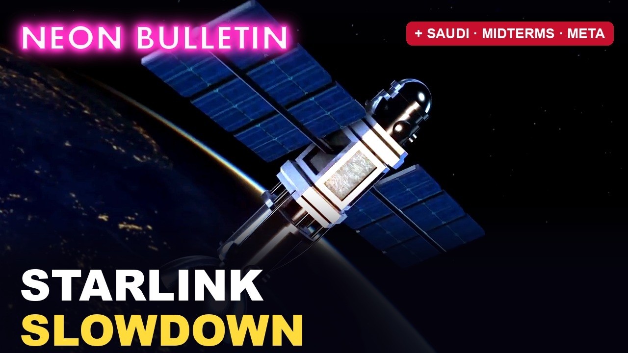 Musk Starlink slowdown hurt Ukraine drones, Houthi Saudi, Meta | Neon Bulletin Evening Oct 21, 2026