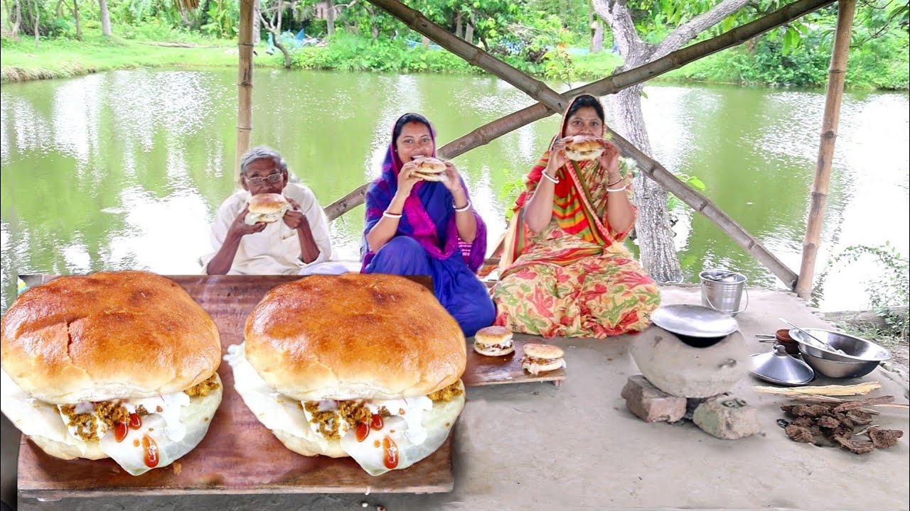 একদম সহজে  বাড়িতে চিকেন বার্গার তৈরি করলাম,এটা যে কেউ বানাতে পারবে||chicken barger recipe