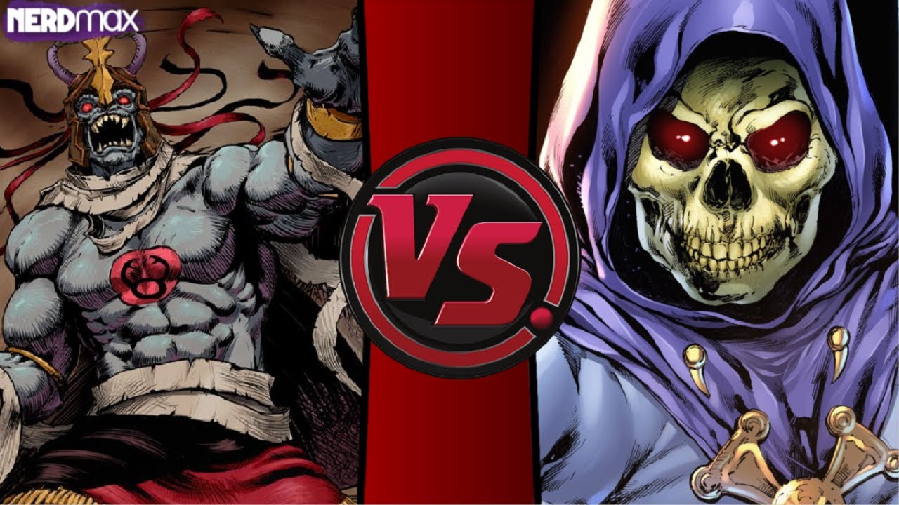 Mumm-Ra vs Esqueleto - Qual o vilão mais forte?! | Nerd Kombat (Thundercats vs He-Man)