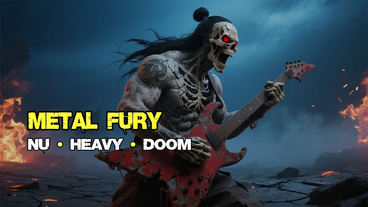 Aggressive Metal Fury – Crushing Riffs & Double Bass Assault | Nu Metal ⚡ Heavy 🔥 Doom
