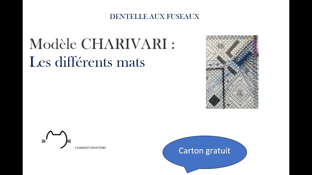 Modèle CHARIVARI:  les différents mats