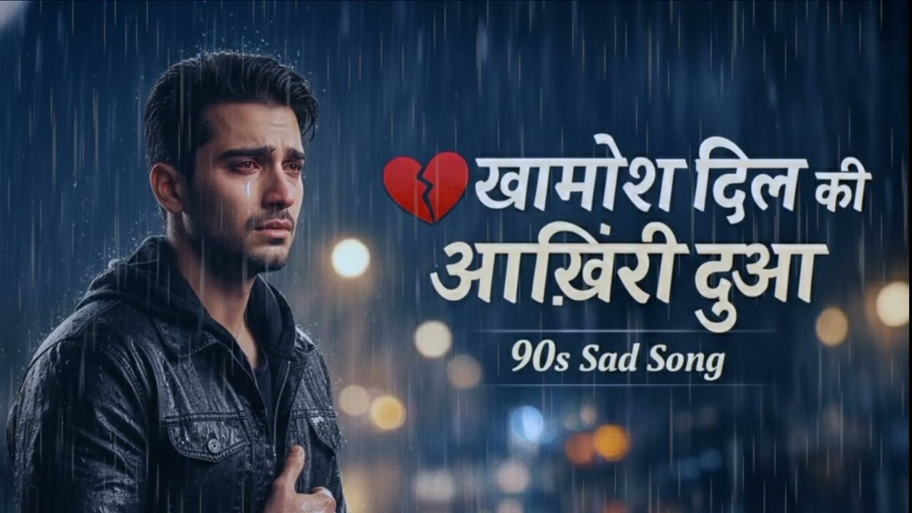 💔 टूटे ख्वाब, खामोश दिल | 90s Sad Songs 🎶