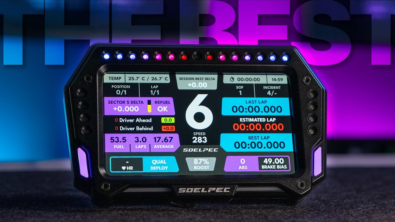 Soelpec XR-5 Review: The Ultimate Dashboard for Sim Racers? | Pros & Cons Uncovered!