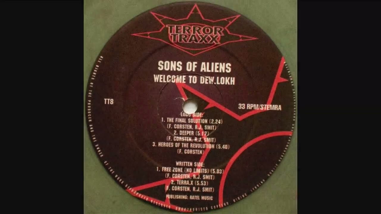 Sons Of Aliens - The Final Solution - Terror Traxx – TT8