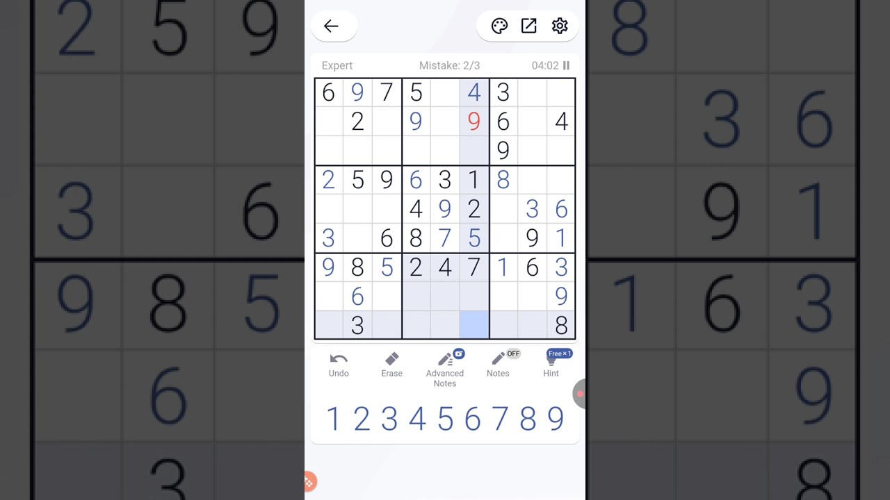 Playing Sudoku Expert to Nightmare level/lost number of times/Nature Buddies/viral trending uk usa