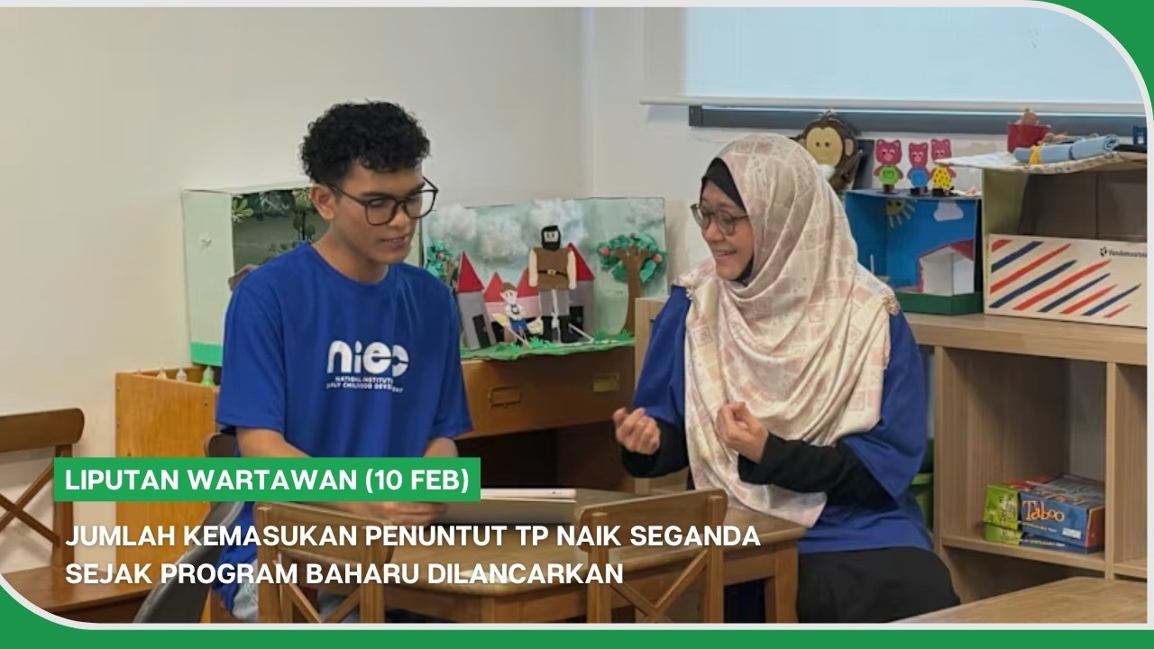 LIPUTAN WARTAWAN (10 Feb) | Jumlah kemasukan penuntut TP naik sejak program baharu dilancarkan
