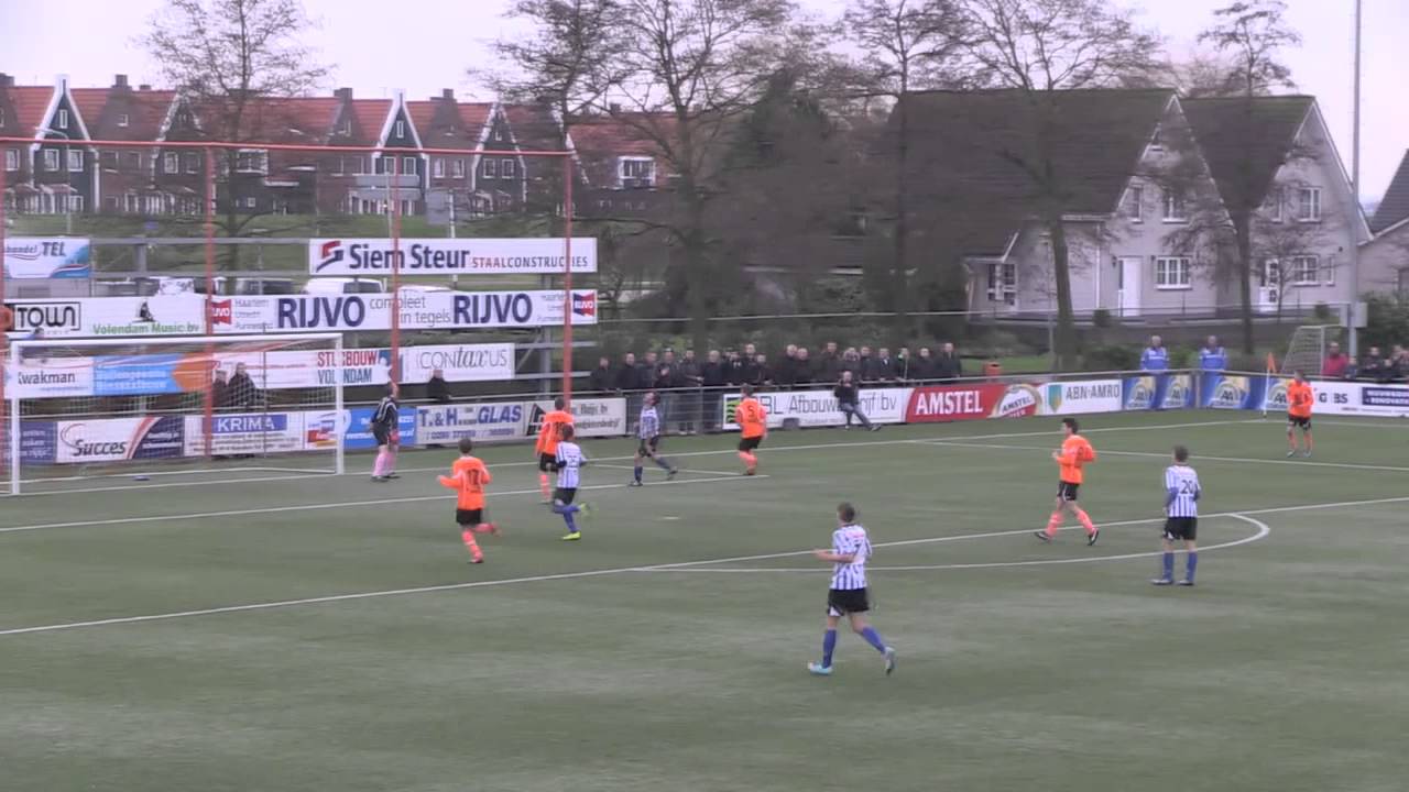 Wedstrijdbeelden Volendam - Quick Boys