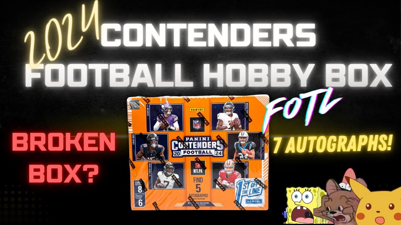 Why Can't I Ever Get A Normal Contenders Box?😂 2024 Contenders Football 1st Off The Line (FOTL) 🔥