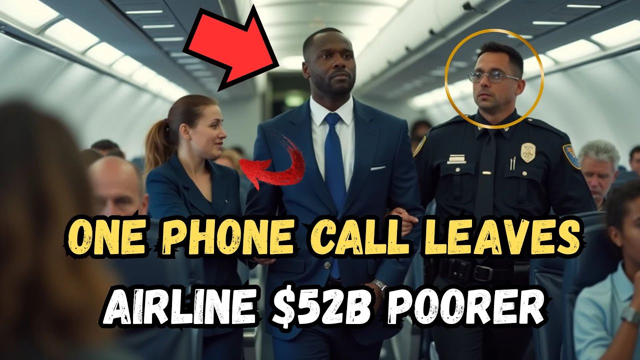 Black CEO Forced Off Plane — One Phone Call Leaves Airline $52B Poorer