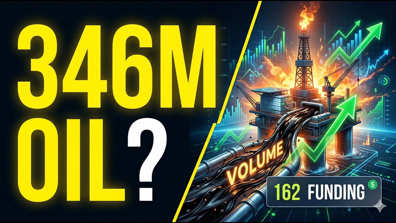 hyperliquid oil volume hits 346 million with 162 funding