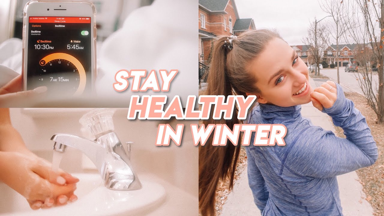 how to stay healthy in winter (we don't want the sniffles)