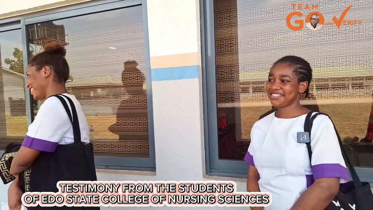 TESTIMONY FROM THE STUDENTS OF EDO EDO STATE COLLEGE OF NURSING SCIENCES