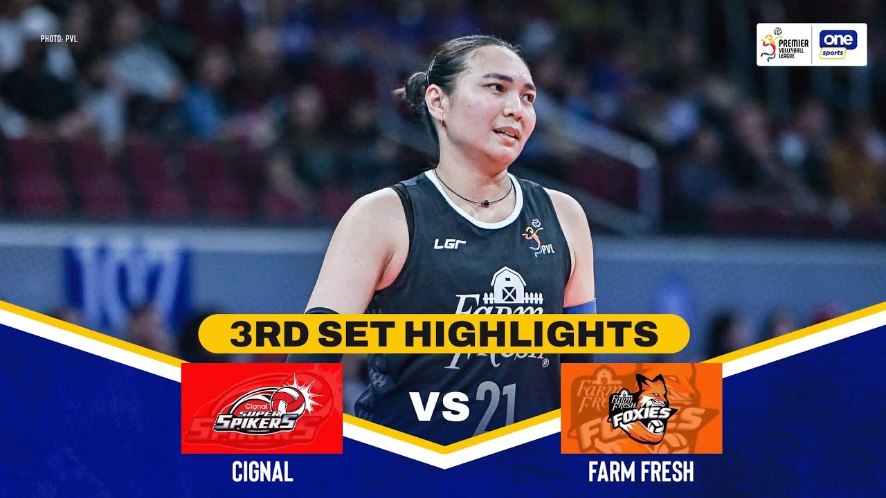 CIGNAL vs. FARM FRESH | SET 3 HIGHLIGHTS | 2026 PVL ALL-FILIPINO CONFERENCE