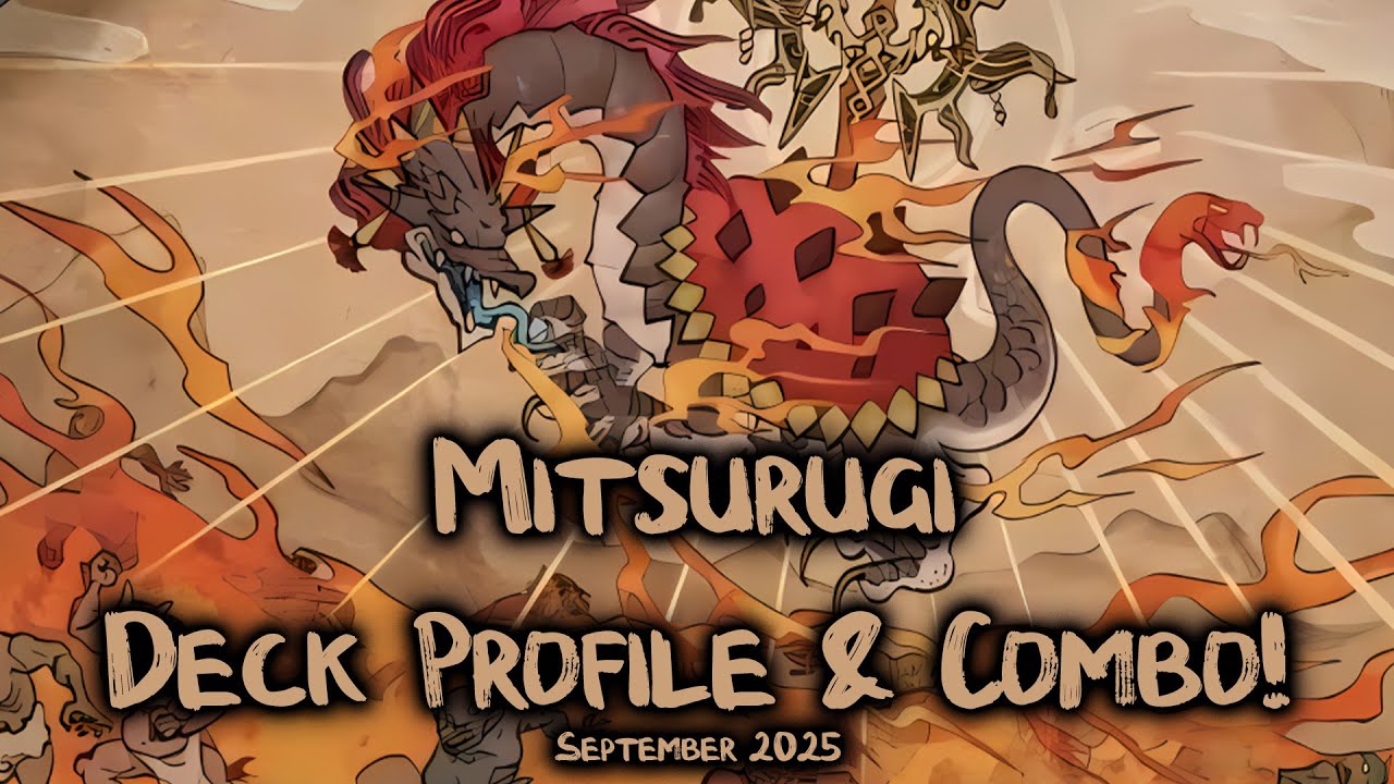 Yu-gi-oh Mitsurugi Deck Profile & Combo! September 2025