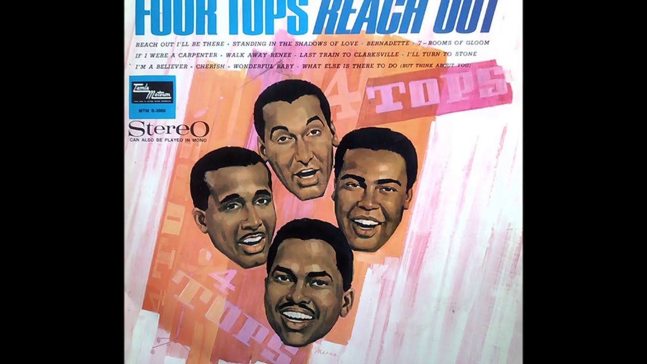 The Four Tops ~ Reach Out, I'll Be There 1966 Soul Purrfection Version